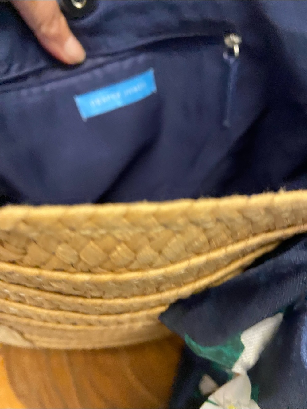 Draper James Spring Summer woven tote - Picture 5 of 10